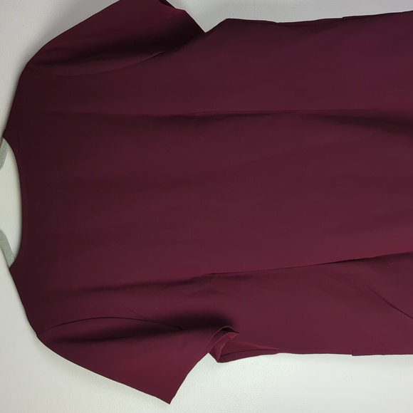 Mandala Wine Scrub Top - Picture 4 of 6